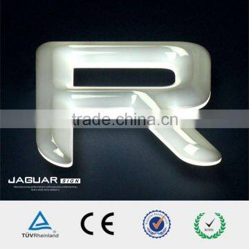 waterproof mini acrylic led light up letter sign board