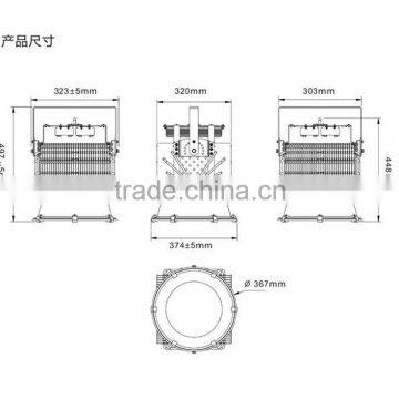 400w Industrial High Bay Led Light With 25 Degree Reflection Cup and Cree Chip photo-4