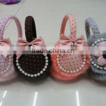 Girls Plush Fur keep warm winter fashion earmuffs