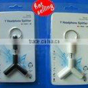 Y Shape Headphone Splitter Suitable for Phone