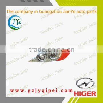 China cheap and hot sale KLQ6740 higer bus spare parts front light headlight and headlamps