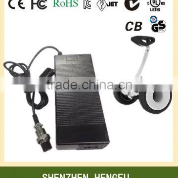 100-240V 42V 2A Li-ion Battery Charger Adapter for Urban Art Smart Balance Scooter