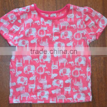 new hot sale baby girls lovely shirts sweet kids korea style shirt