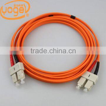 Multimode SC-PCDuplex Fiber Optic Jumper Optical Fiber Patch Cords om1 62.5 price