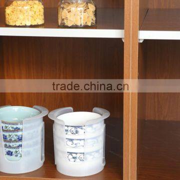 PP 16.8*13.8*15 Kitchen Utensil Plastic Dish Rack/unique Dish Rack/plastic Storage Rack photo-2