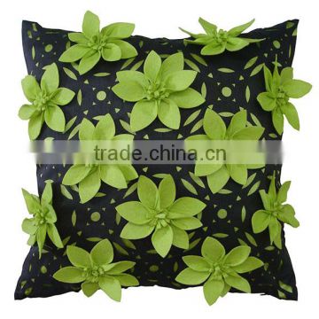 Outdoor series 3D flowers decorative laser cutting patio sofa cushion