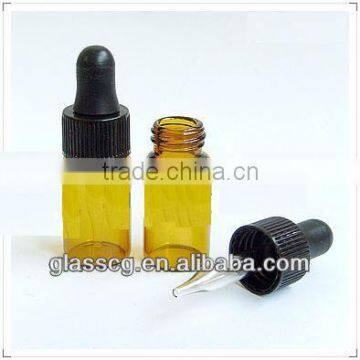 5ml amber essential oil bottle