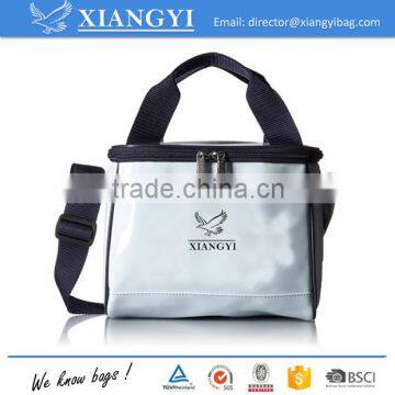 High Quality PU PVC Leather Cooler Bag Insulate Lunch Bag With Aluminum Foil Lining Supplier's Choice photo-2
