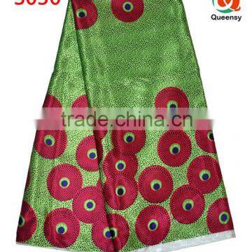 2015 hot selling floral printed satin fabric, wholesale price satin fabric S030