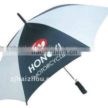 Custom affordable promotional parasol golf umbrella for advertisment