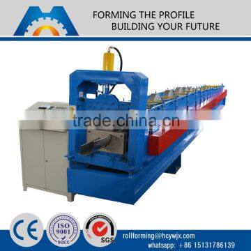 china roof steel drainage gutter sheet machine