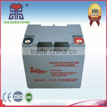 solar battery 12V24AH sealed lead acid battery with German Technology