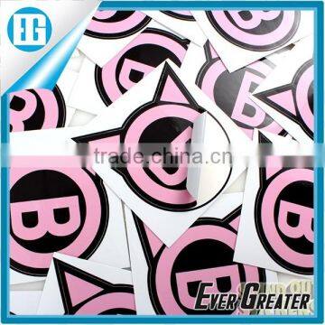Custom Self Adhensive Vinyl Sticker Wal Window Vinyl Stickers Promotional Gift Cartoon Sticker photo-5