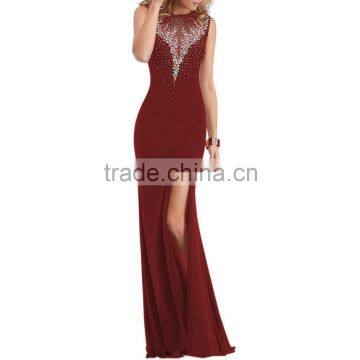 Cheap Evening Dresses Women Sexy Back Open Fashion Formal Dress Ladies Wear Teen Party Dresses photo-2