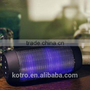 Newest Hot J BL Pulse TF card Outdoor Bluetooth speaker Support NFC Colorful 360 LED Pulse bluetooth speaker