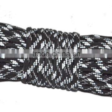 3 Reflective Tracer & 3 Glow in Dark Tracer Military Grade 550 Paracord 1000 Spool Parachute Cord photo-6