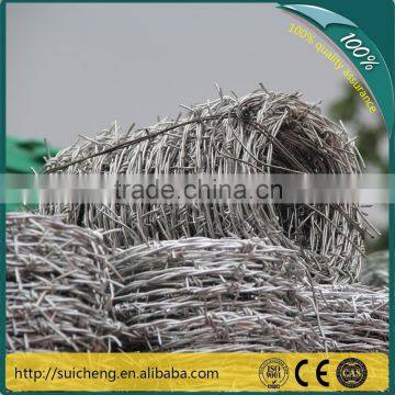 Guangzhou factory free sample galvanized barbed secure wire