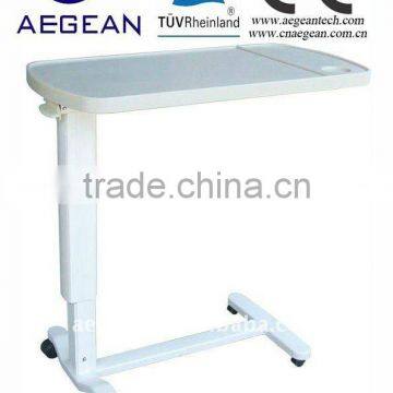 AG-OBT002 Hospital bed table on wheels