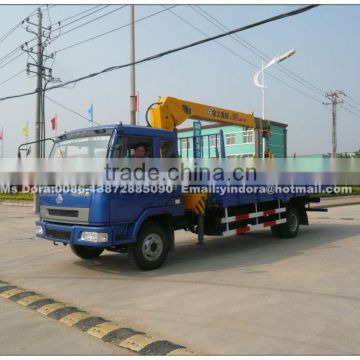 Dongfeng used truck with crane,truck mounted crane