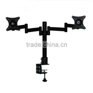 Office Double Arms Desk Monitor Mount for 13"-24"