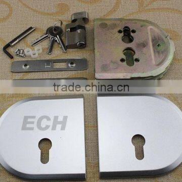 high class iron glass cabinet key lock