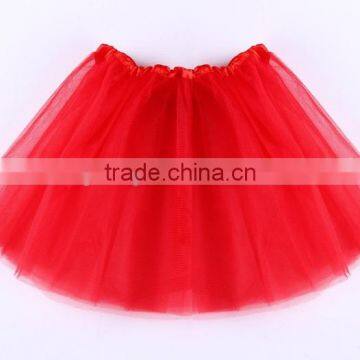 Red tutu skirt for girls