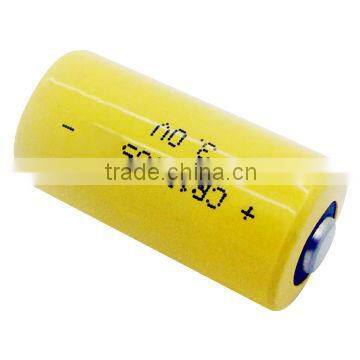 3.0V 1,800mAh, CR17335 Li-MnO2 Cylindrical Battery Used for Medical equipment