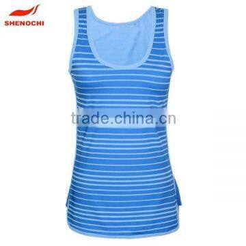 Dongguan direct factory price 2015 new products woman clothing sports tank top