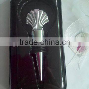 Popular Colorful Shell Shape Bottle Wine Stopper photo-2