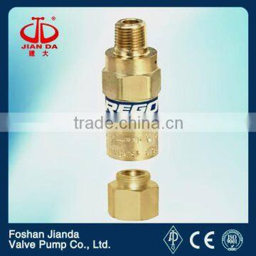 REGO brass cryogenic safety valve/low temperature safety valve