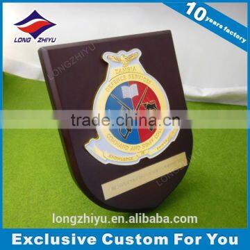 Custom Design Wooden Souvenir Plaque Shields With Low Price photo-5