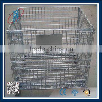 Industrial Galvanized System Steel Pallet Cage For Sale