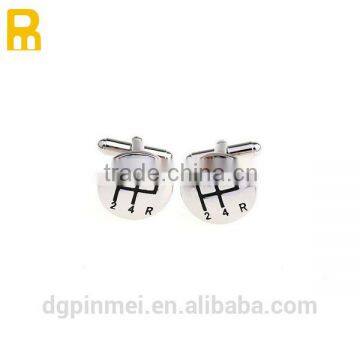 2014 antique fashion guitar pick cufflinks with exquisite and mode design