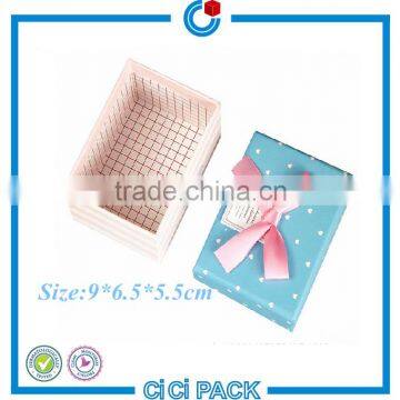 Wholesale good quality cute rectangular carton birthday gift box with colorful prnting handling                        
                                                                                Supplier's Choice