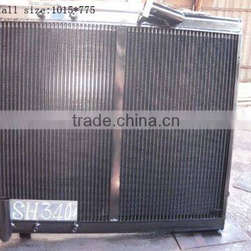 Aluminum radiator for Sumitomo excavator