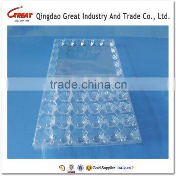 Low Price 30pcs High Transparent Quail Egg Tray