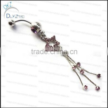 beautiful sexy navel piercing belly rings body jewelry