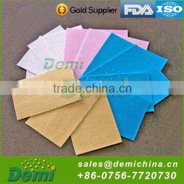 Disposable absorbent meat pad packing