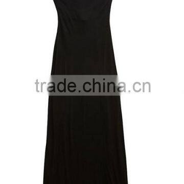 Clothes Suspender Black Maxi Dresses for Women photo-5