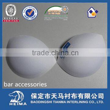 Fashion molded bra cup/push up bra pads underwear accessory with hand feeling