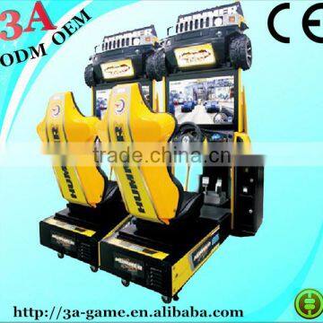 Indoor Amusement Hummer Coin Operated Driving Simulator Racing Car Arcade Game Machines Sale