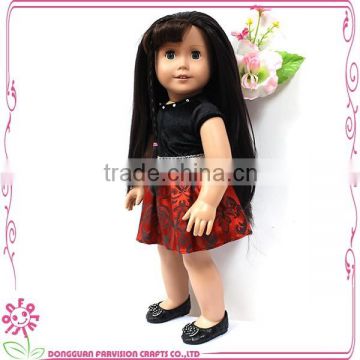 Real plastic small 18 inch baby doll cheap plastic custom girl doll