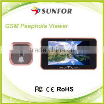 Smart Peephole Viewer with 3.5 inch Touch Color TFT and DIY Installation