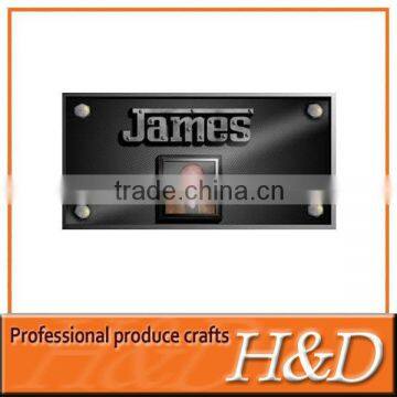 custom design antique nameplate for refrigerator