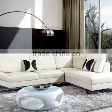 geniume leather living room sofa set corner sofa home used furniture