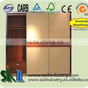 Wooden Wardrobe Sliding Door Bedroom Furniture