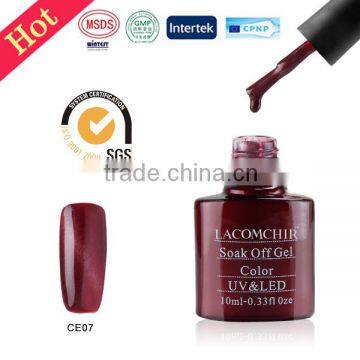 LACOMCHIR 2015 Autumn and Winter private label gel polish ,free samples nail polish ,cat eye nail gel polish