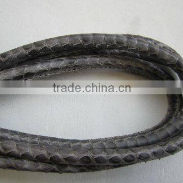 3mm,4mm,5mm,6mm,7mm,8mm,9mm genuine snakeskin leather string for jewelry