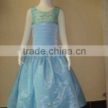 Newly elegant design bare breast party dress and v-back