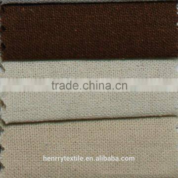 Solid Color Cotton Linen Fabric for Garment photo-2
